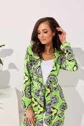 Żakiet Model 0006 B25 Multicolor - Roco Fashion