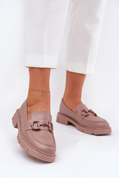Mokasyny Model Seftass W-2 Khaki - Step in style
