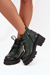 Botki Model Zazoo 60557 Dark Green - Step in style
