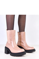 Botki Model Jarley D8901 Beige - Solea