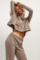 Bluza Damska Model T3806 Cappuccino - Tessita