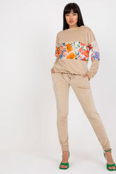 Spodnie Komplet Model RV-KMPL-8172.44P Beige - Rue Paris