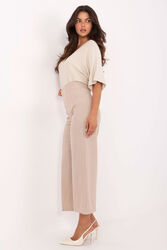 Spodnie Damskie Model IT-SP-FL9068.96 Beige - Rue Paris