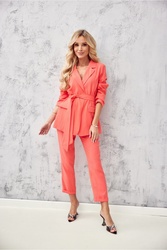 Spodnie Damskie Model POM 78 0016 Orange - Roco Fashion