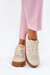 Buty Sportowe Model Syliyana 25SP26-9089 Beige - Step in style