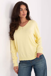 Sweter Damski Model PM-SW-SY5511.78 Light Yellow - Factory Price