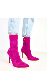 Botki Model Tennille AX-121 Violet - Solea