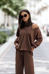 Spodnie Komplet Model Bonny 333764528 Brown - LaBalancia