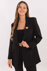 Marynarka Model IT-MA-FL8315.85 Black - Rue Paris