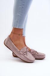 Mokasyny Model Si Passione FT246 Violet - Step in style