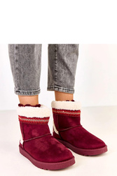 Śniegowce Model Sensila C2066-5 Bordo - Solea