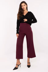 Spodnie Damskie Model IT-SP-FL9068.96 Bordo - Rue Paris