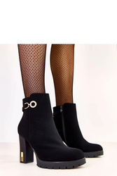 Botki Model Verona E8603 Black - Solea