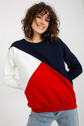 Bluza Damska Model RV-BL-8463.41P NavyRed - Relevance