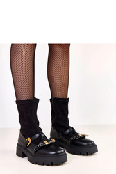 Botki Model Hariet D9220 Black - Solea