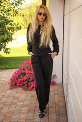 Spodnie Dres Model Maio Black - Mirale