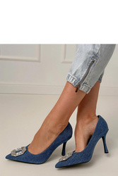 Szpilki Model Eleda G423 Jeans - Solea