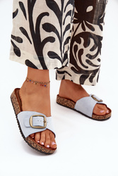 Sandał Klapki Model Zavira WD299 Zavira Blue - Step in style