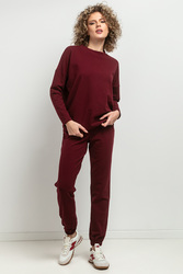 Bluza Damska Model T3819 Bordo - Tessita