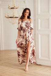 Sukienka Model Mia SUK0530 W32 Multicolor - Roco Fashion