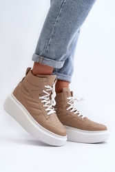 Buty Sportowe Model Zazoo 3392X Beige - Step in style