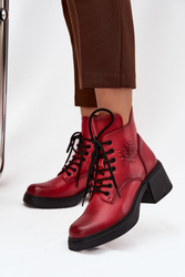 Botki Model Vinceza 39950 Red - Step in style