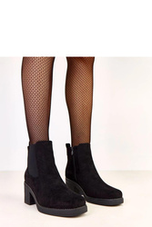 Botki Model Florina E8625 Black - Solea