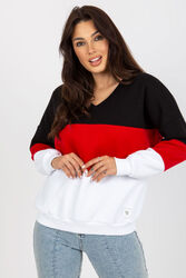 Bluza Damska Model RV-BL-8377.89 BlackRed - Relevance
