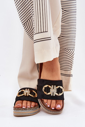 Sandał Klapki Model Rilirea M339 Black - Step in style