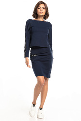 Bluza Damska Model T3284 Navy - Tessita