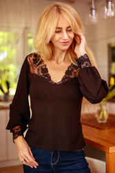 Bluzka Model Laila Black - Mirale