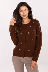 Sweter Damski Model PM-SW-F510.29 Brown - Factory Price