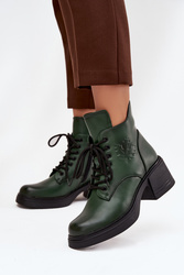 Botki Model Vinceza 39950 Dark Green - Step in style