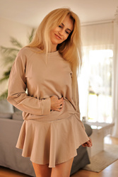 Spodnie Spódnicospodnie Model Nai Beige - Mirale