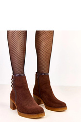 Botki Model Karena A8222 Brown - Solea