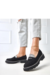 Mokasyny Model Kloren 20822-8B Black - Solea