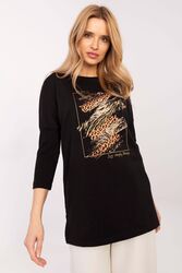 Bluzka Model CLM-BZ-0052.37 Black - Factory Price