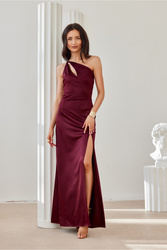 Sukienka Model Vaiana BOR SUK0512 Bordo - Roco Fashion