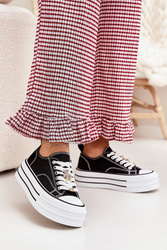 Trampki Model Fiorina 890-4A Black - Step in style