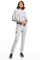 Bluza Damska Model T3312 Light Grey - Tessita