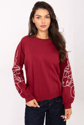 Bluza Damska Model RV-BZ-A176.56 Bordo - Relevance