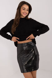 Spódnica Model BA-SD-2607.98 BlackSilver - Badu