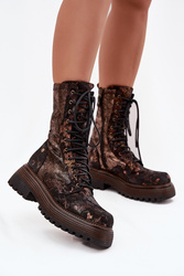 Workery Model Maciejka 06203-32 BrownGold - Step in style