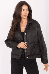 Kurtka Damska Model IT-KR-FL9626.77 Black - Rue Paris