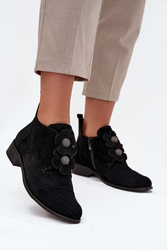 Półbuty Model Zazoo 3080 Black - Step in style