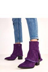 Botki Model Felicia AA-11 Violet - Solea