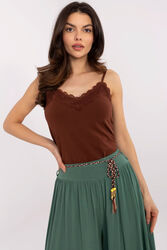 Koszulka Top Model D15200M02399A Dark Brown - Sublevel