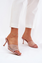 Sandał Klapki Model Ennoriel UC-157 Szampan - Step in style