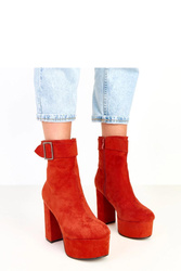 Botki Model Costa MCO-015 Orange - Solea