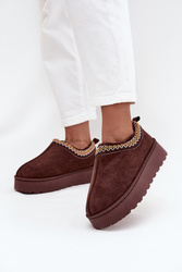 Śniegowce Model Taliah 20402-4G Czekolada - Step in style